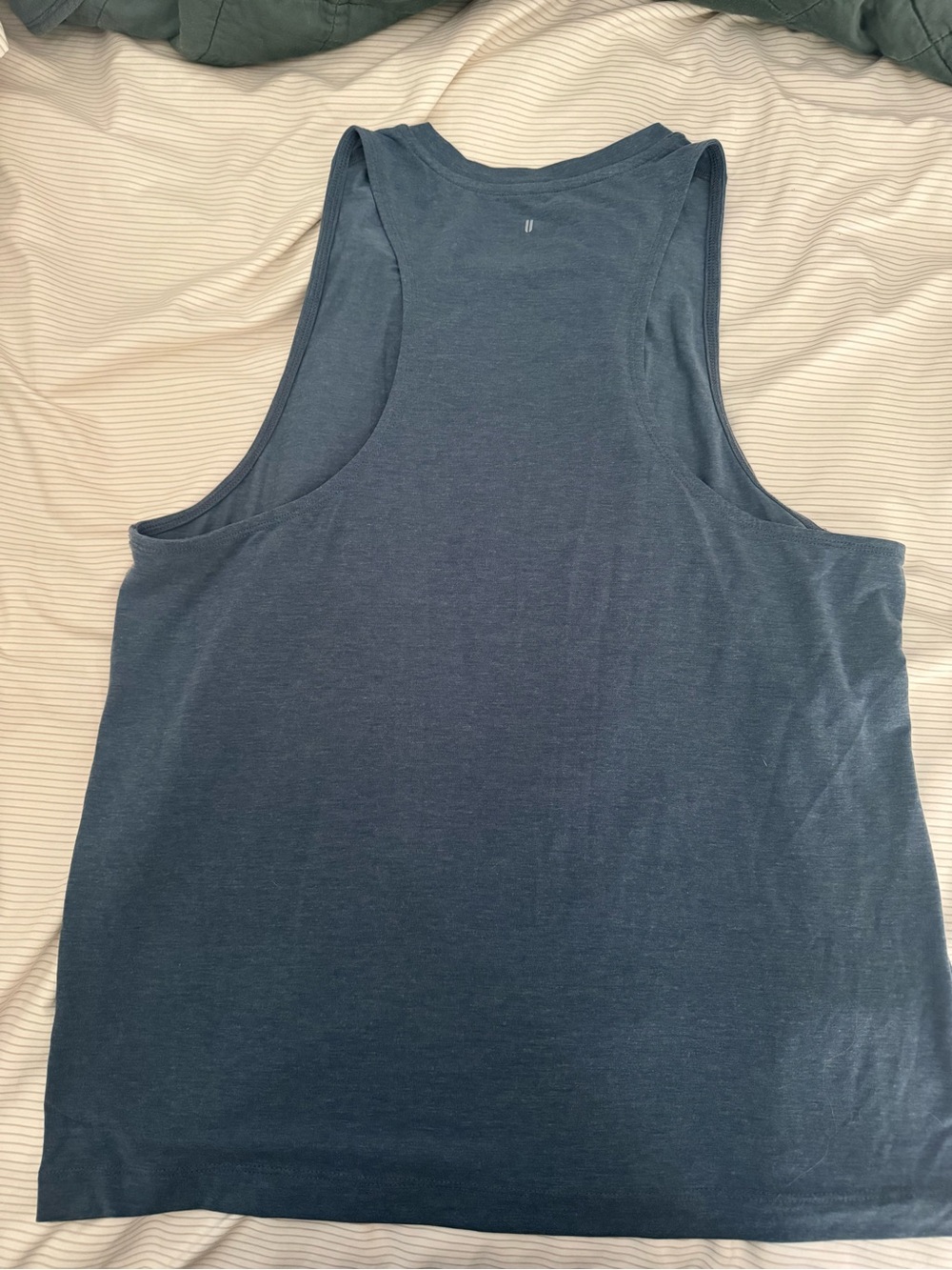 NOBULL Heather Blue Graphic Tank Top - Picture 3 of 3